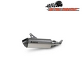 Akrapovic Racing Exhaust Stainless Steel - Vespa GTS, GTS Super, GTV, GT60, 125-300 cc