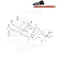 Piaggio Hex Bolt Swing Arm Assembly - Piaggio Vespa GT, GTS, GTV, MP3....
