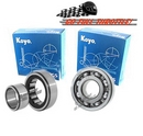 Lambretta GP or DL Koyo Extra Load Crankshaft Flywheel & Main Drive Bearing Set - Koyo bearings