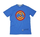 Vespa Target Scooter Shape Blue T-Shirt  - 605872