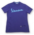 Vespa Logo Woman Purple T-Shirt  - 606231